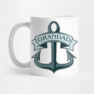 Grandad Ships Anchor Mug